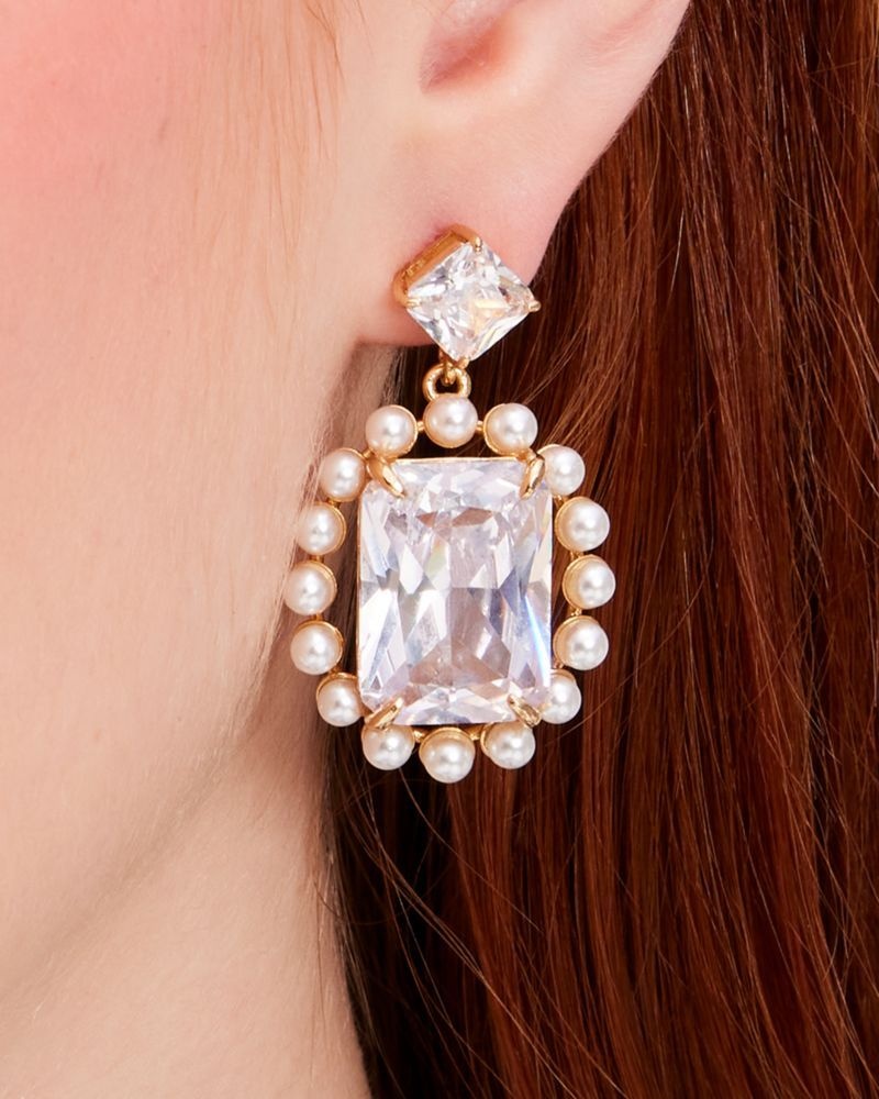 Kate Spade Victoria Drop Earrings Gold | 3186275-HL