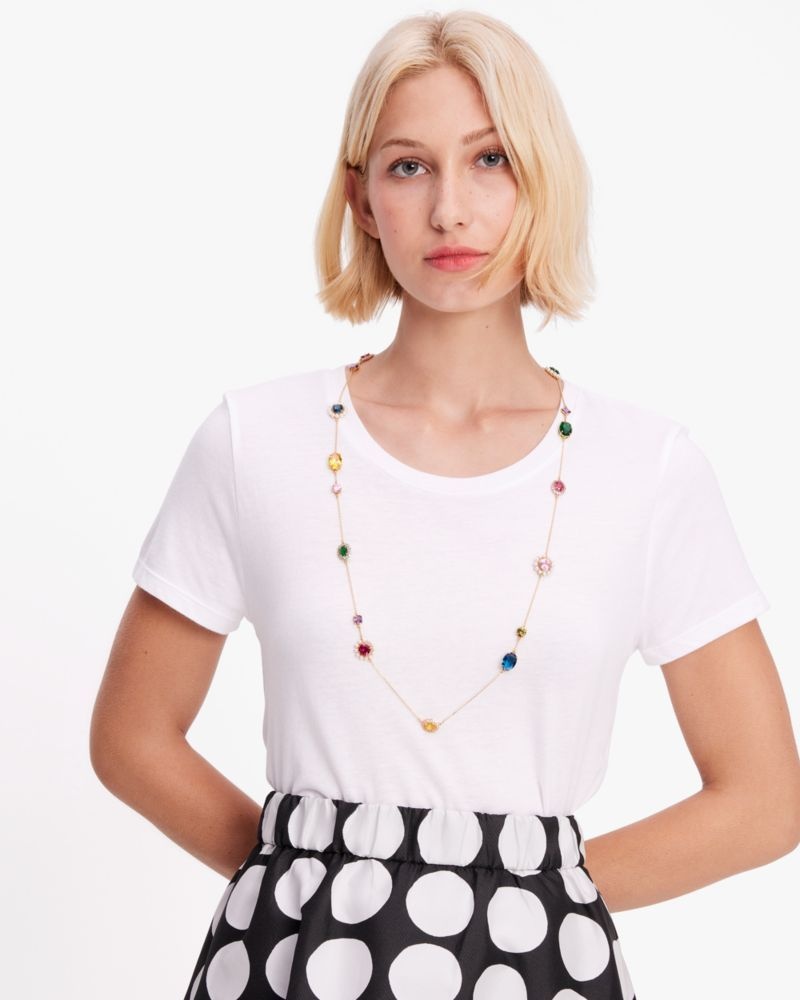 Kate Spade Victoria Scatter Necklace Multicolor | 0218954-KH