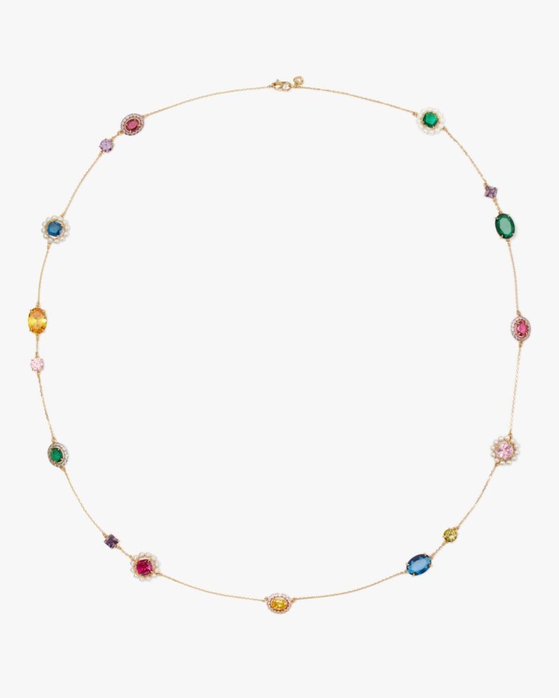 Kate Spade Victoria Scatter Necklace Multicolor | 0218954-KH