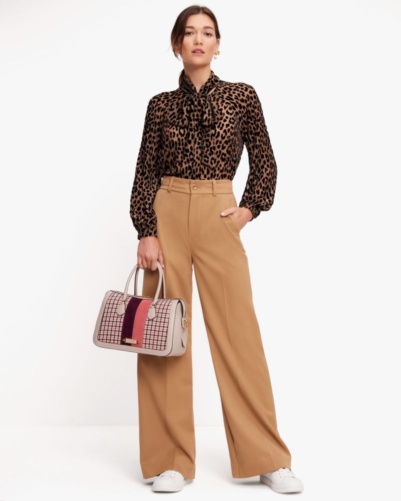 Kate Spade Wide Leg Wool Pants Light Brown | 4598260-TM